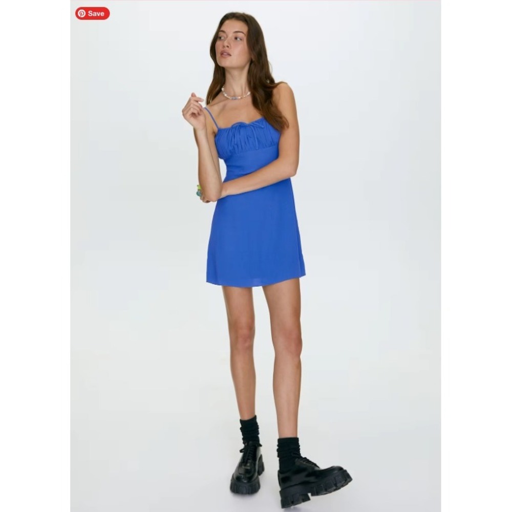 Sunday Best Royal Blue Mini Dress